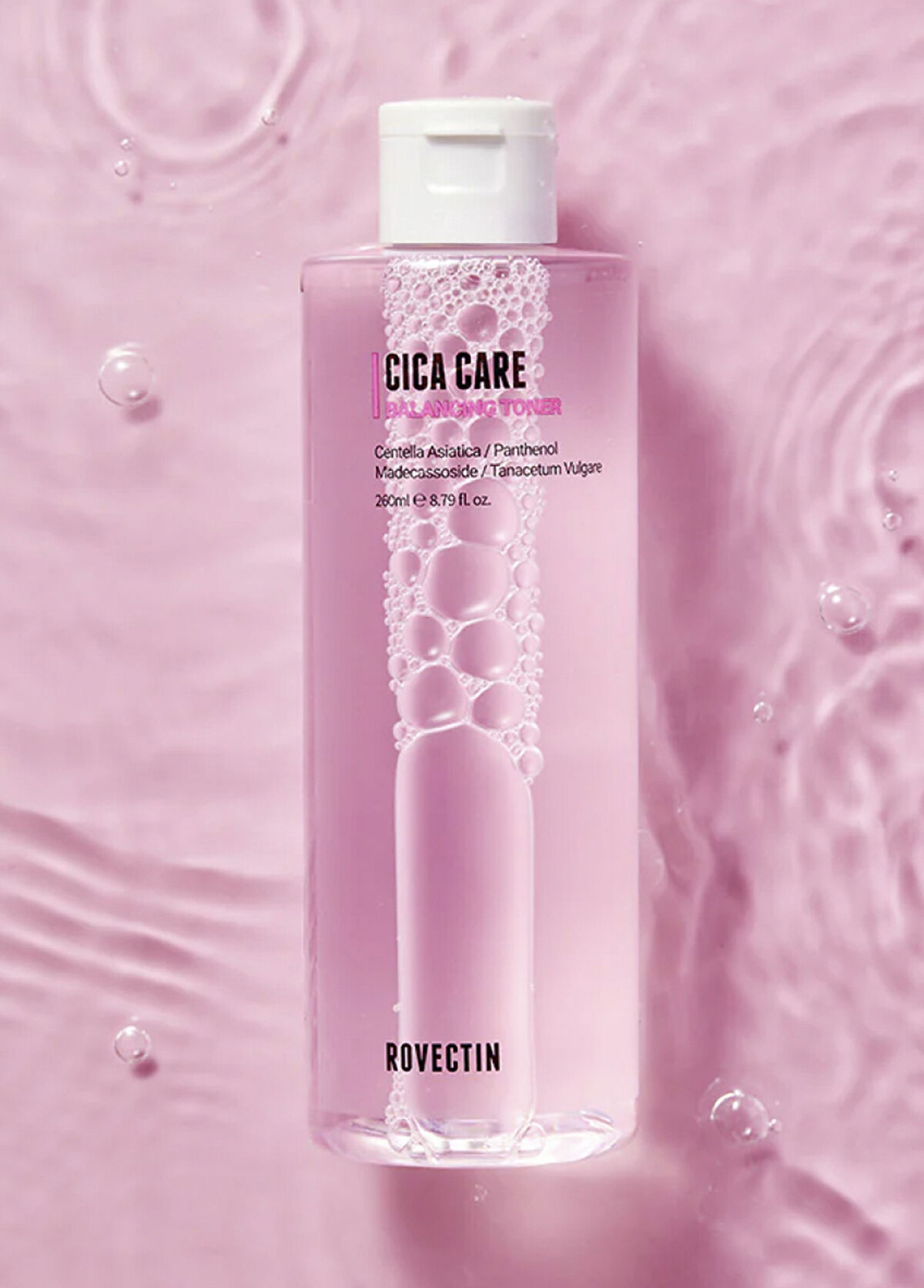 Rovectin Cica Care Balancing Madecassoside İçeren Rozalı Akneli ve Hassas Ciltlere Özel Yüz Toniği 260 ml - 3