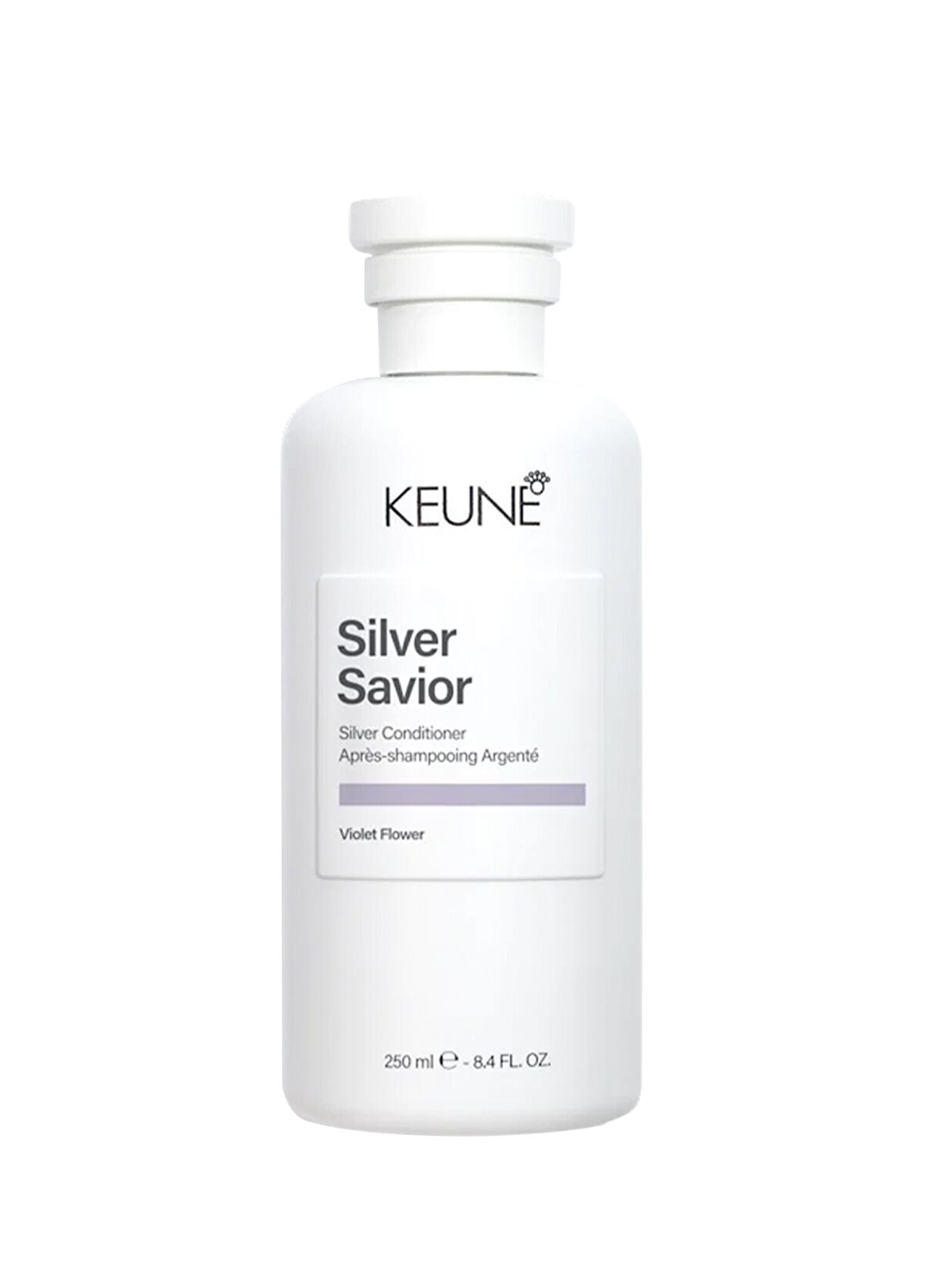 Keune Silver Savior Light Blonde Silver Platinum Toning Purple Conditioner for Hair 250 ml - 1