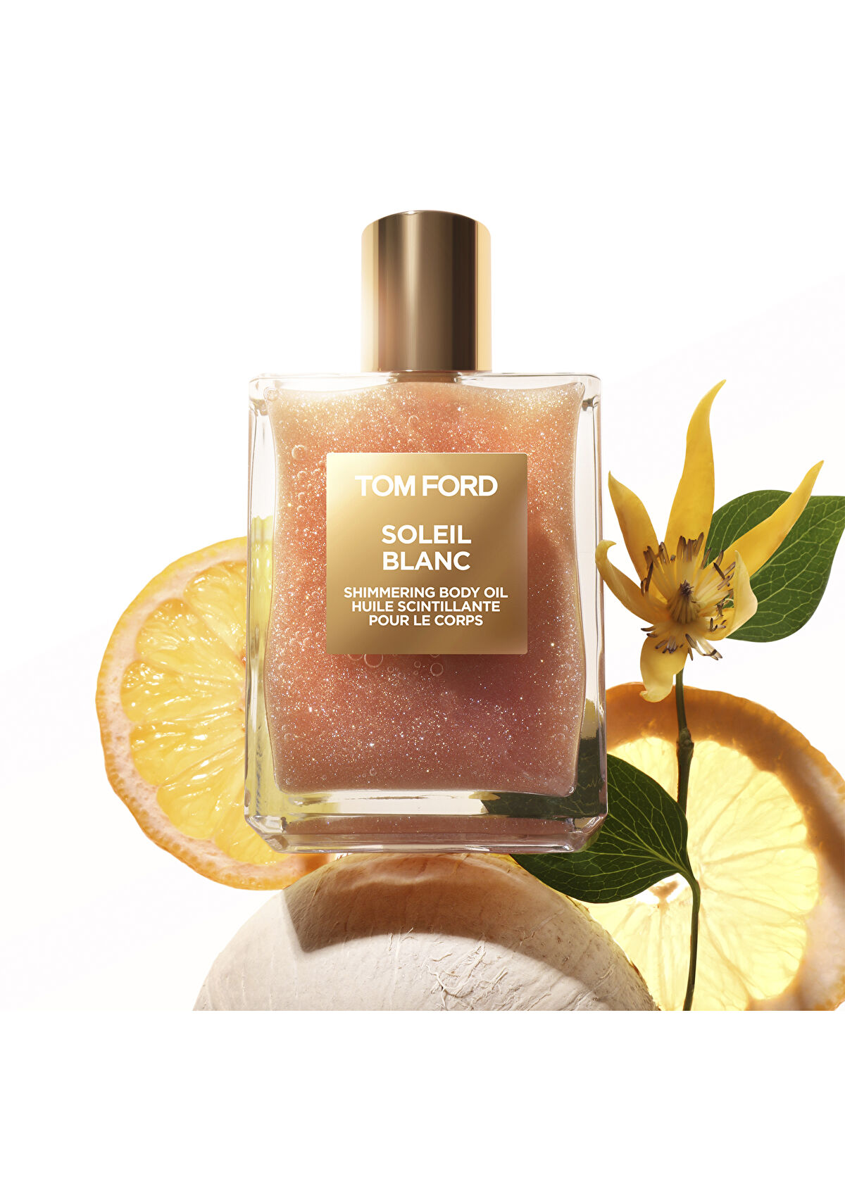 Tom Ford Soleil Blanc Shimmering Body Oil Rose Gold 100ml V - 3