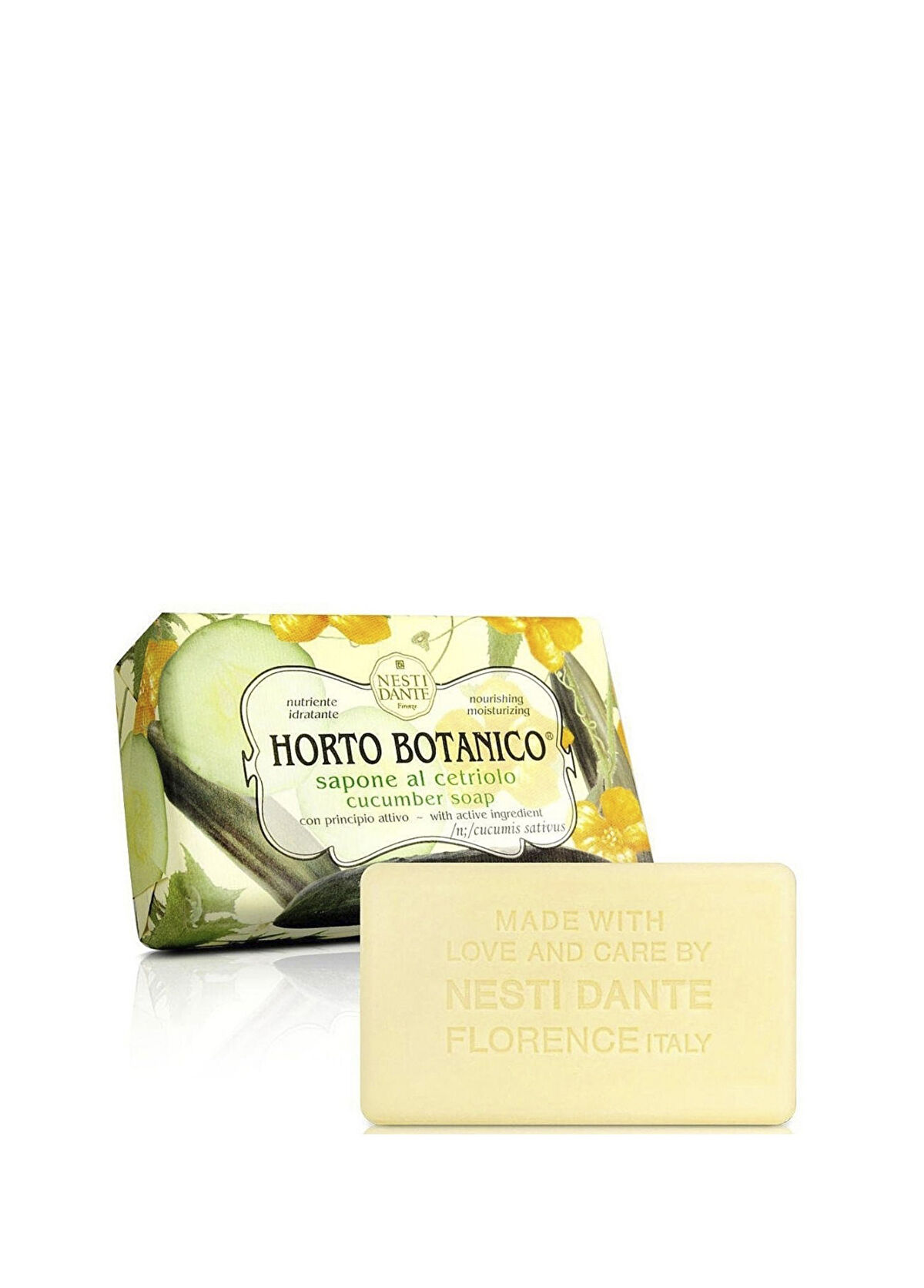 Nesti Dante Horto Botonico Salatalık Vegan Bakım Kalıp Sabun 250 gr - 1