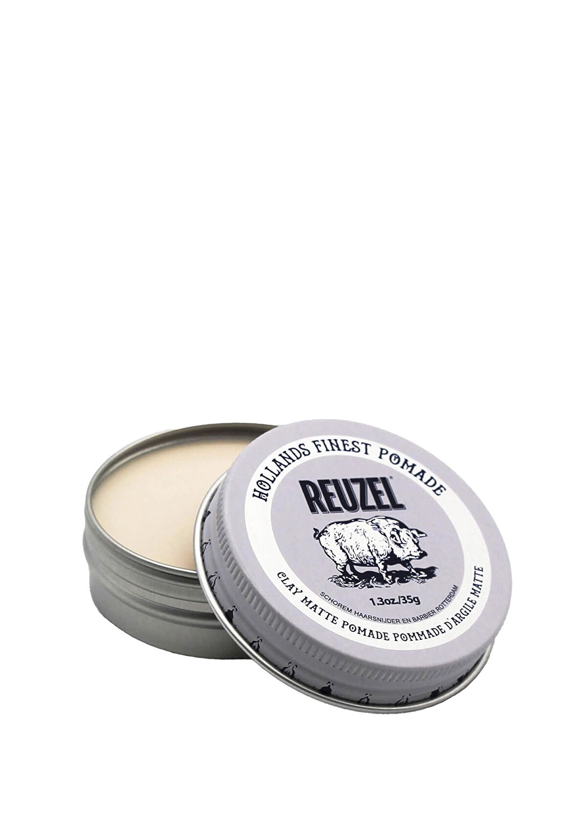 Reuzel Clay Based Medium Styling Matte Finish Hair Pomade 35 gr - 1