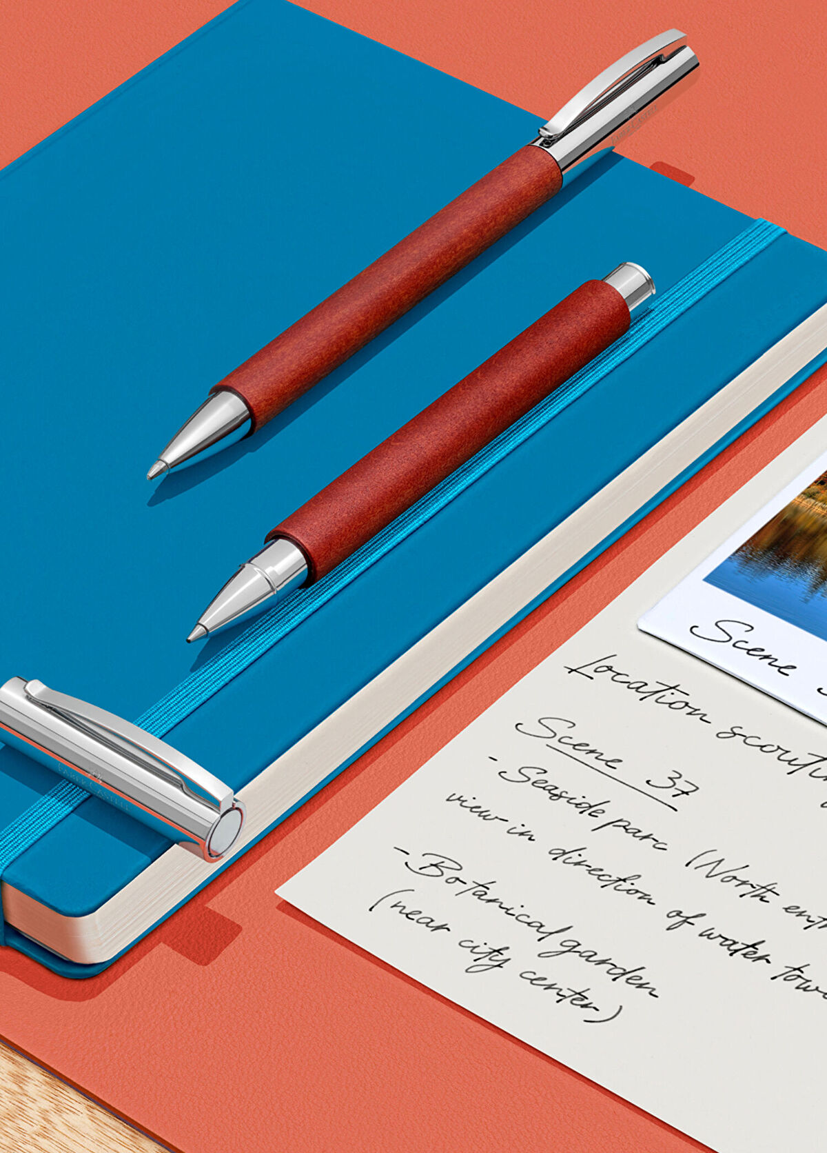 Faber Castell Ambition Wooden Rollerball Pen - 3