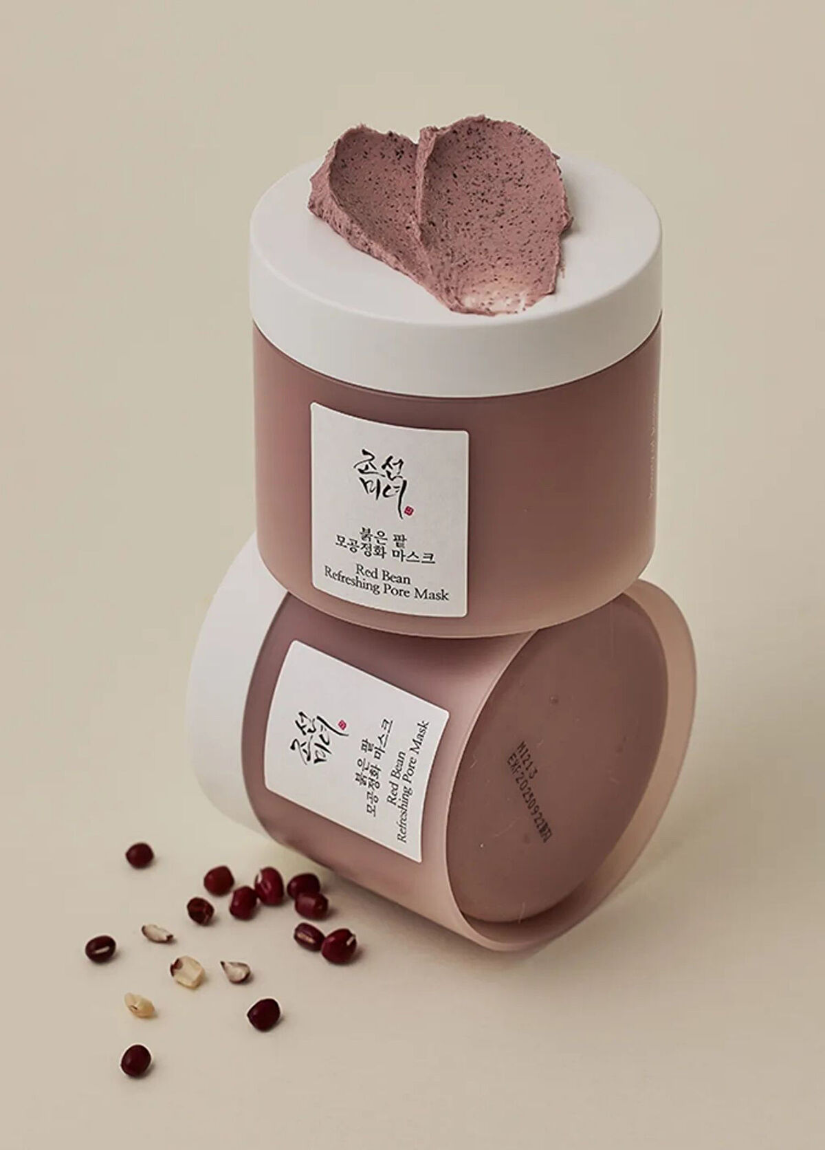 Beauty Of Joseon Red Bean Refreshing Pore Mask Kırmızı Fasülyeli Gözenek Kil Maskesi 140 ml    - 3