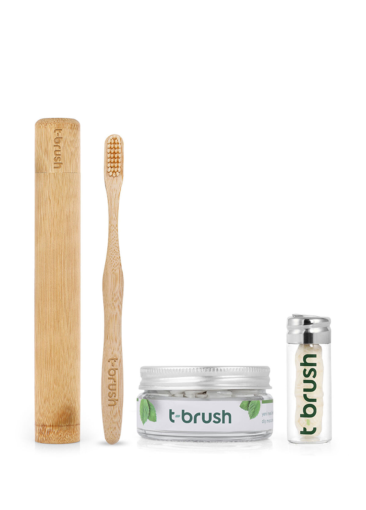 T-Brush Nane Aromalı Diş Bakım Seti - 1