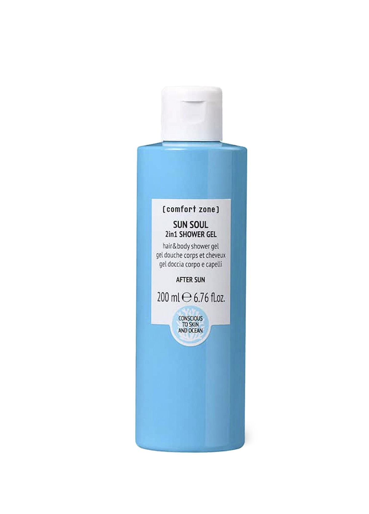 Comfort Zone Sun Soul 2in1 Zeytinyağlı Duş Jeli 200 ml - 1