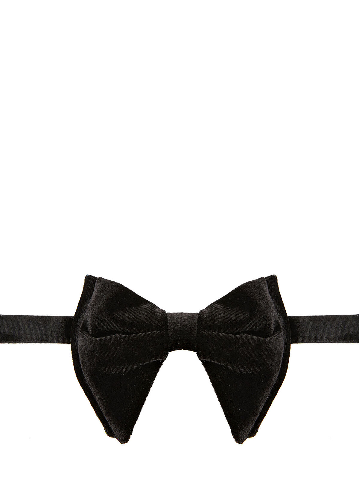 Beymen Collection Siyah Kadife Papyon - 1