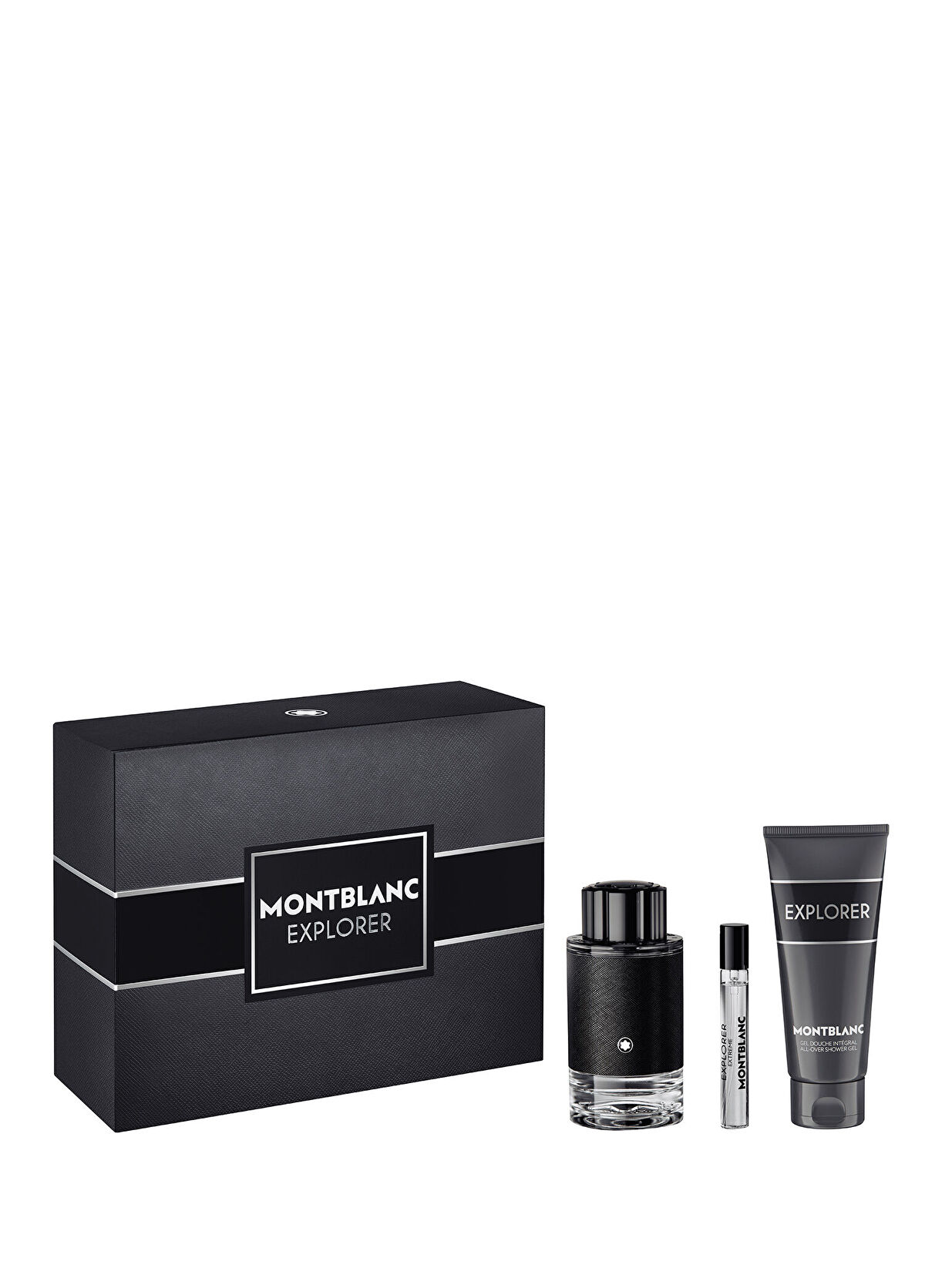 Montblanc Explorer EDP 100 ml + Explorer EDP 7,5 ml + Shower Gel 100 ml Erkek Parfüm Seti - 1