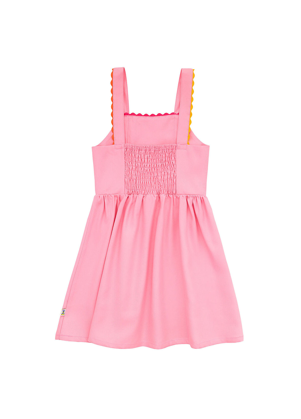 Azalea Pembe Askılı Kız Çocuk Elbise - Görsel 4