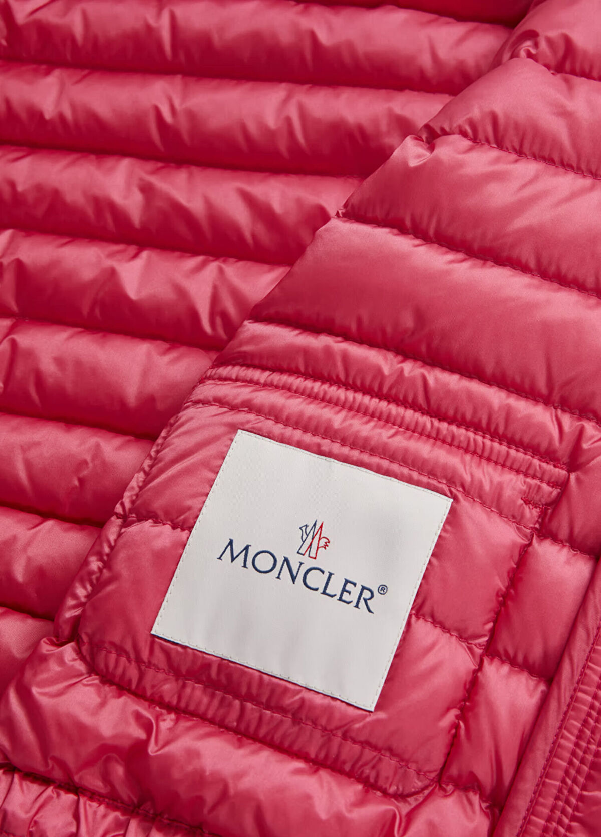 Moncler Pembe Kız Çocuk Puff Ceket - 3