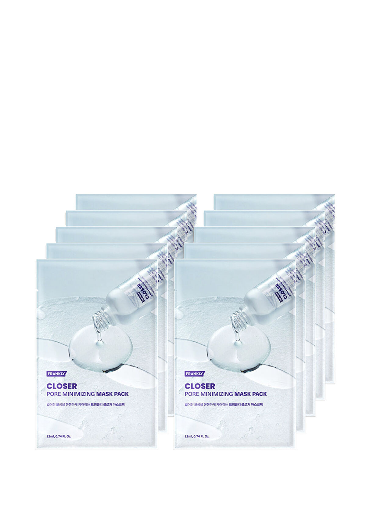 Frankly Closer Pore Minimizing Gözenek Sıkılaştırıcı 10'lu Kağıt Maske Sei - 1