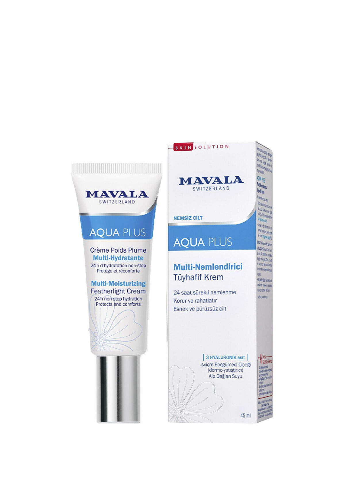 Mavala Aqua Plus Multi Moisturizing Face Cream 45 ml - 1