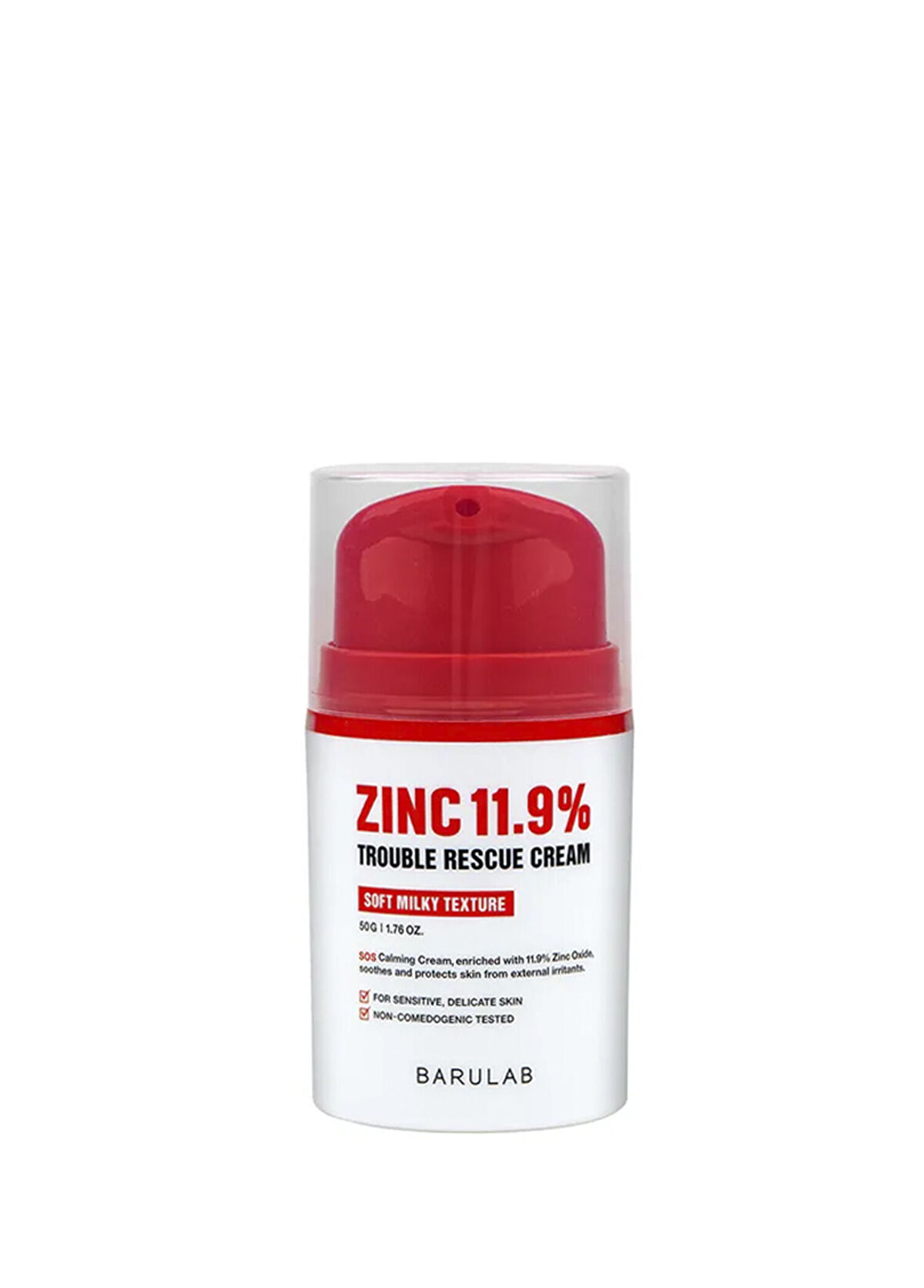 Barulab Zinc 11.9% Onarıcı Yüz Bakım Kremi 50 gr - 1