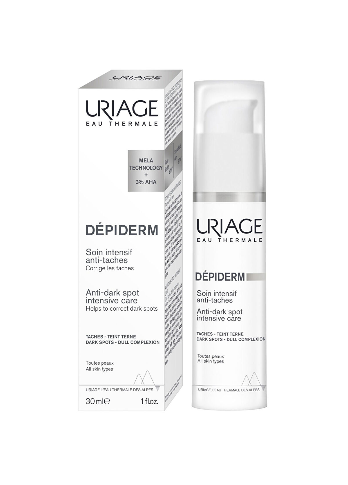 Uriage Depiderm Anti-Dark Spot Intensive Care Anti-Blemish Intensive Skin Care Cream 30 ml - 3