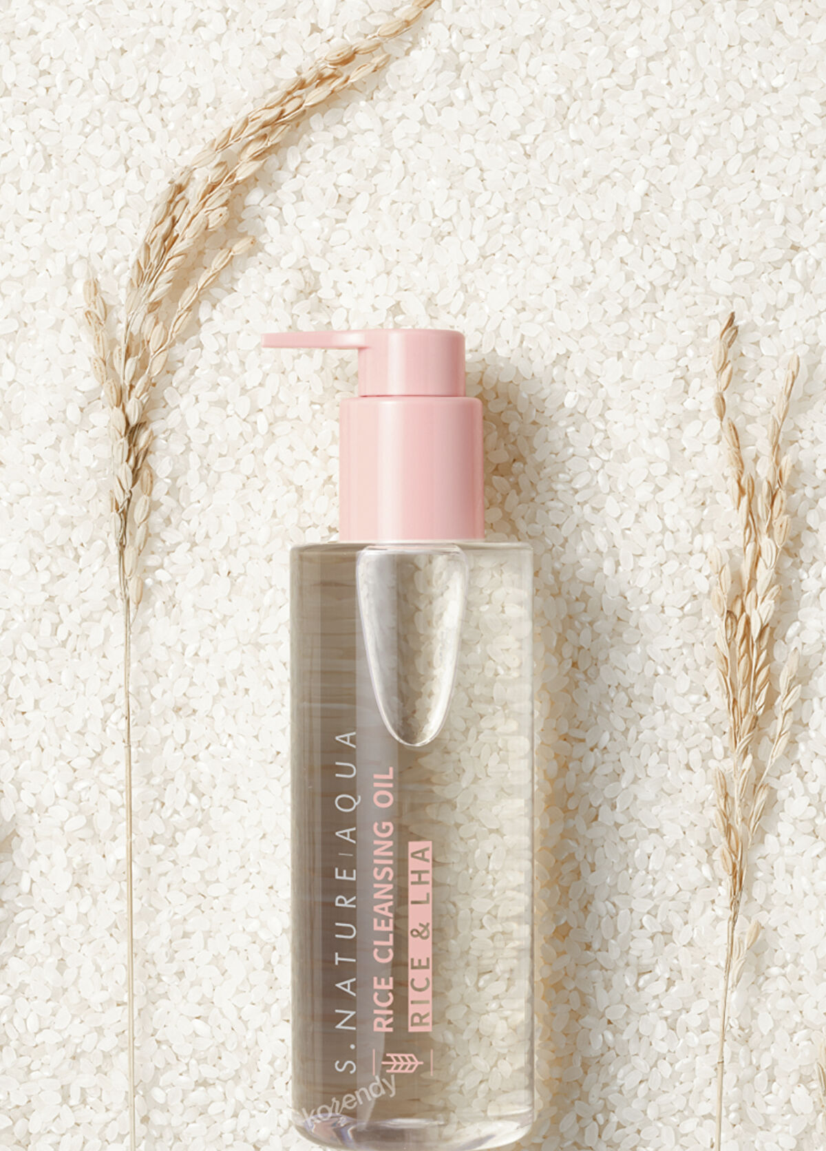 S.Nature Aqua Rice Cleansing Oil Anti-Blackhead and Purifying Facial Cleansing Oil 200 ml - 3