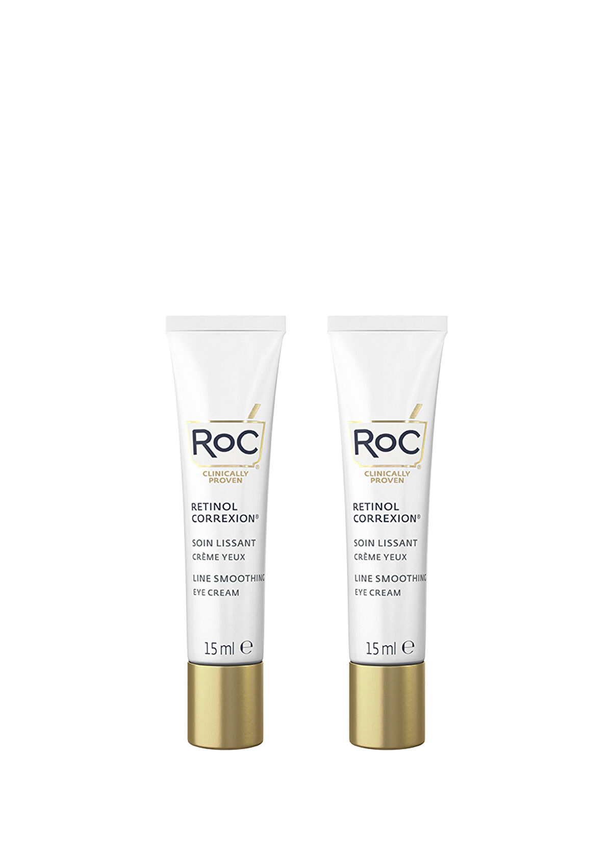 Roc Retinol Correxion Kırışıklık Karşıtı Canlandırıcı 2'li Göz Kremi 15 ml - 1