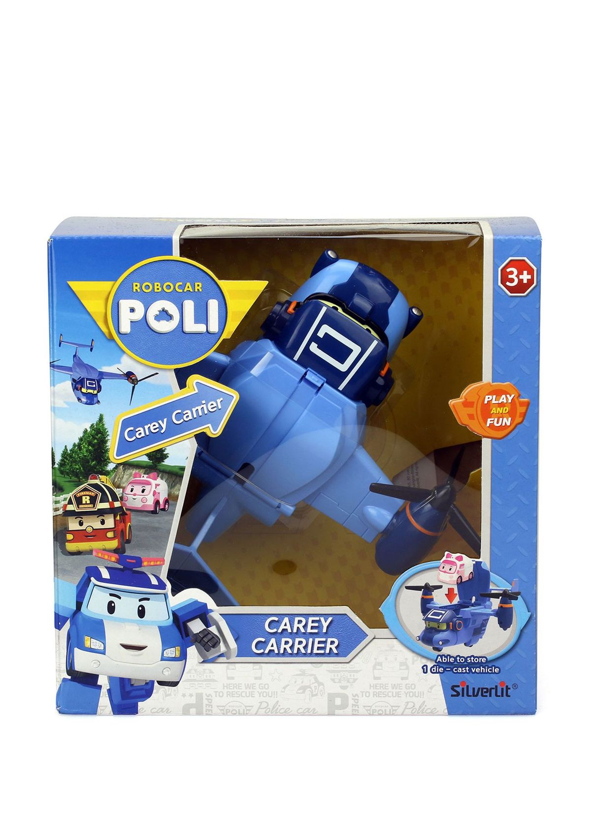 Robocar Poli  Cargo Plane Figure Toy - 3