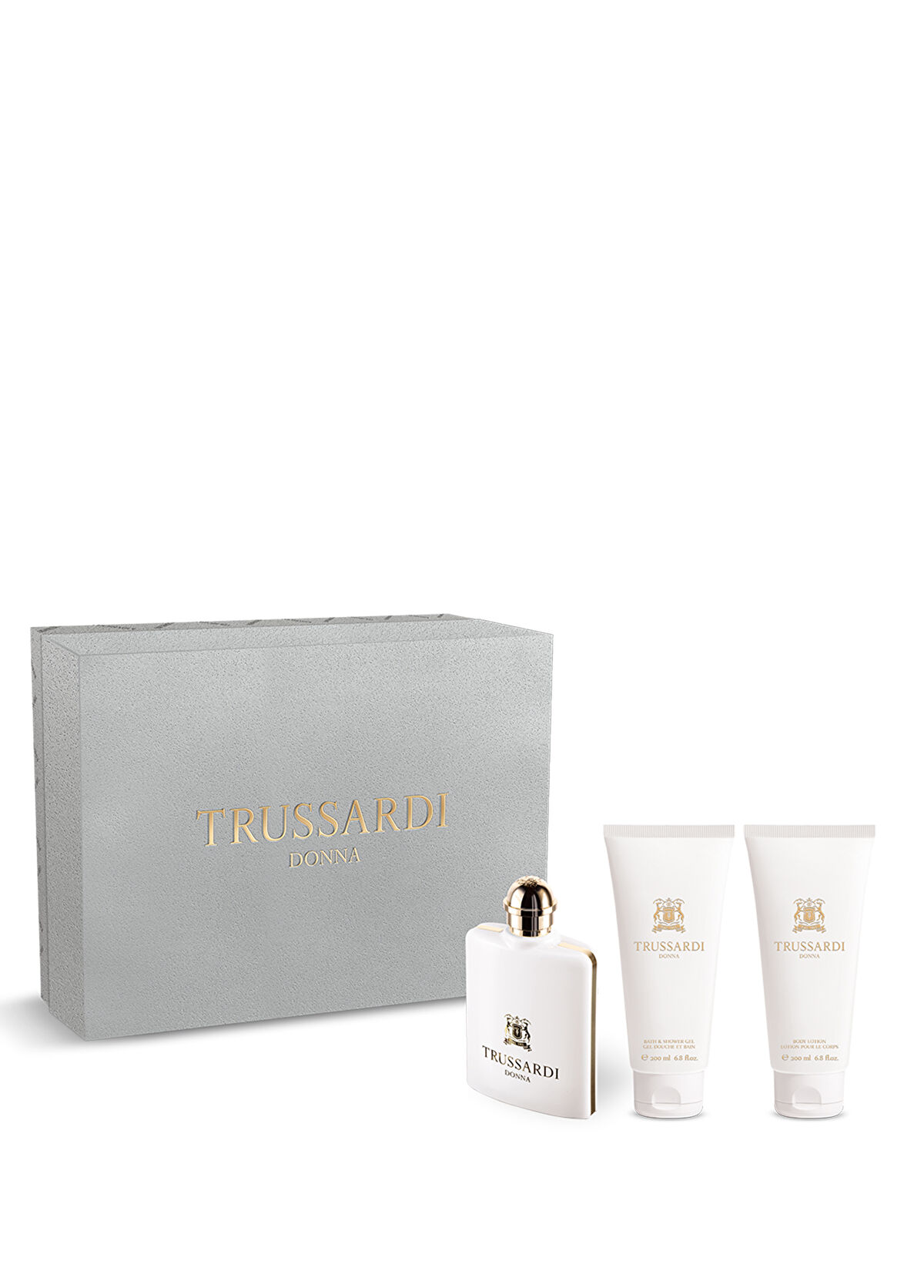 Trussardi Donna Urban Deluxe EDP 100 ml + BSG Shower Gel 200 ml + Body Lotion 200 ml Kadın Parfüm Seti - 1