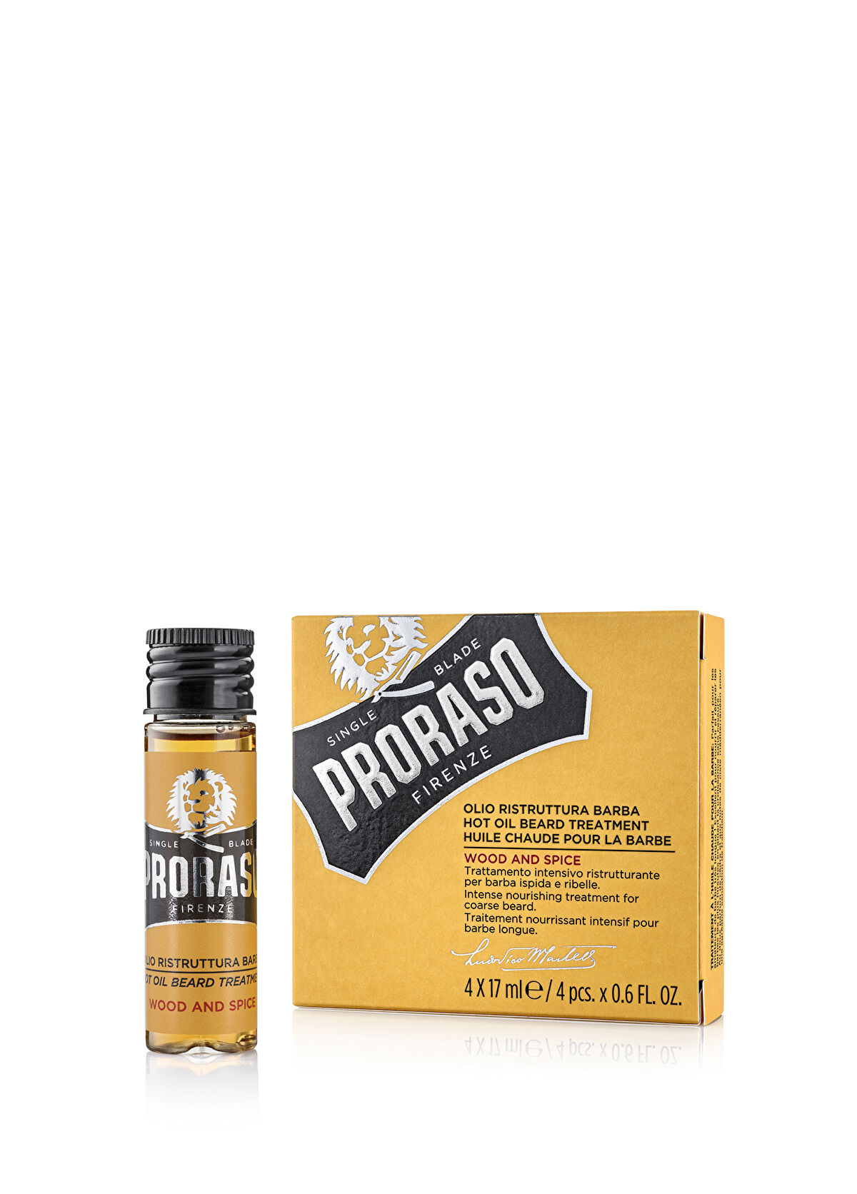 Proraso Sıcak Uygulama Sakal Bakım Yağı 17 ml - 1