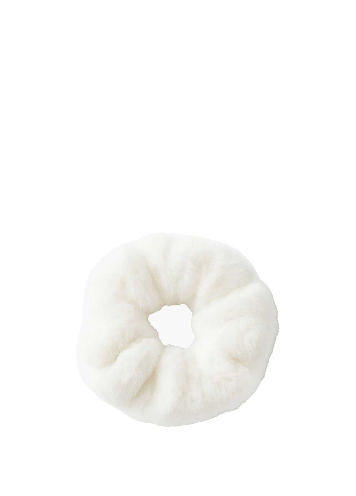 Mini & Kids Scrunchie Beige Plush Girl's Buckle - 1