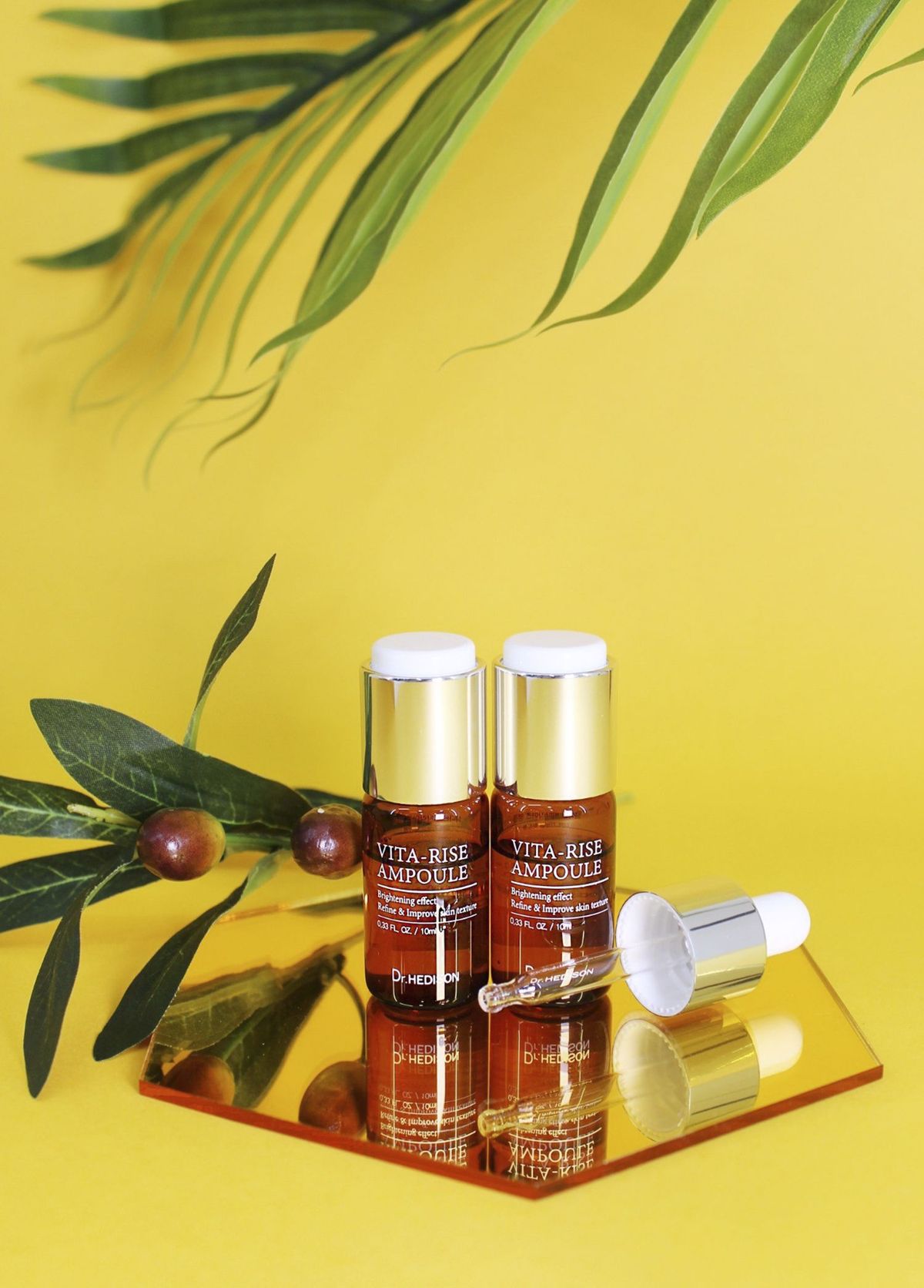 Dr. Hedison Vita Rise Ampoule Brightening Care Serum with Vitamin C 6 × 10 ml - 3
