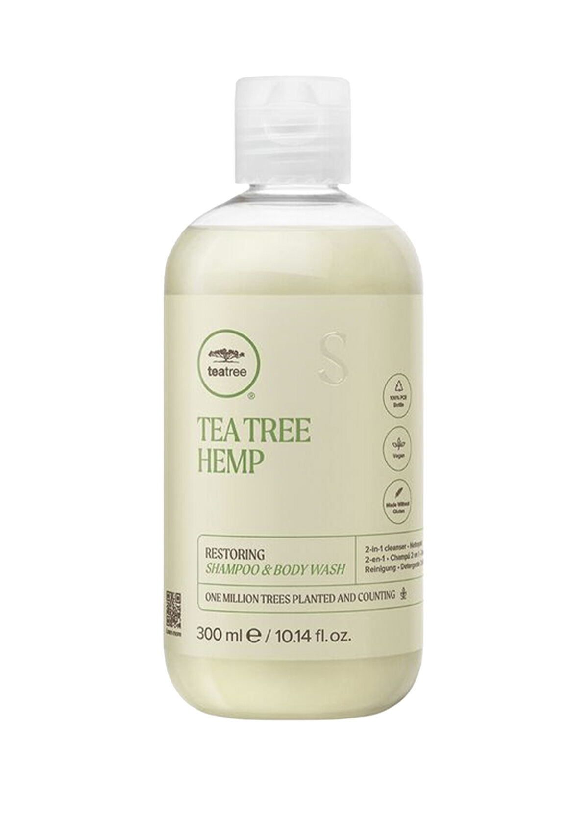 Tea Tree Hemp Restoring Onarıcı Saç ve Vücut Şampuanı 300 ml - 1