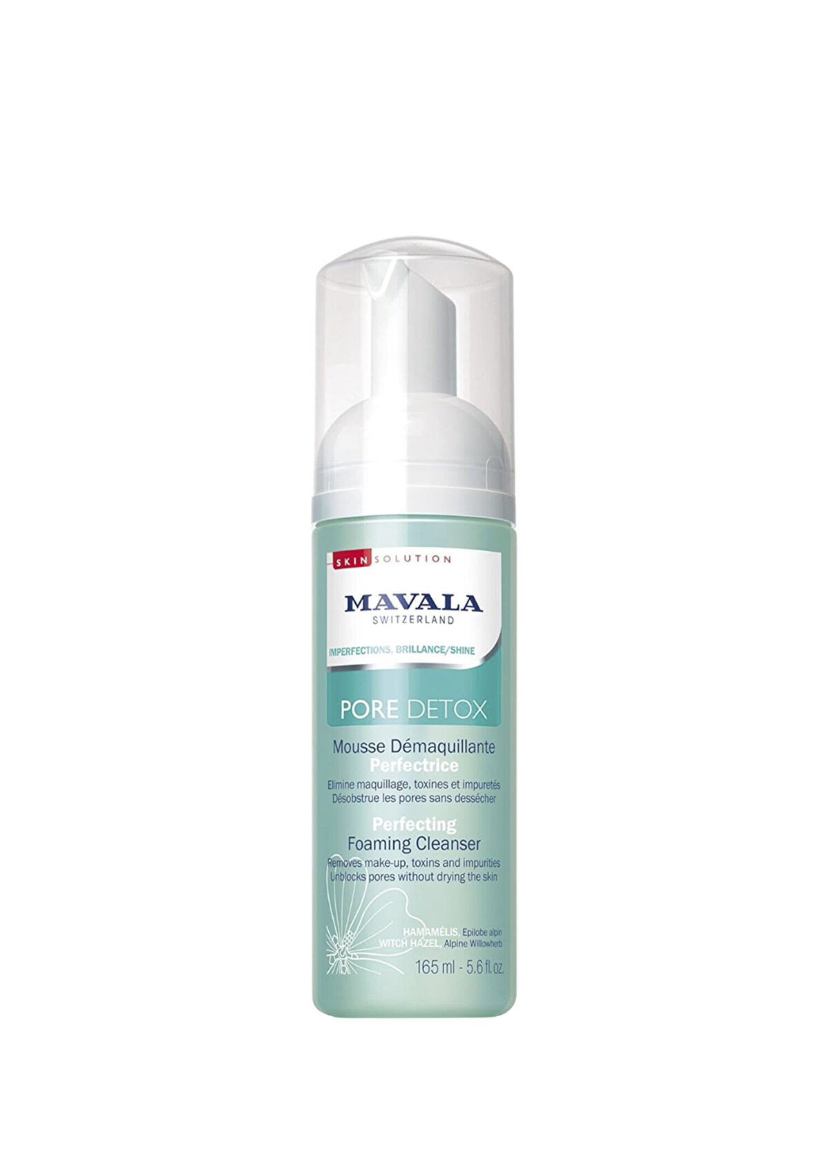 Mavala Pore Detox Perfecting Foaming Facial Cleanser 165 ml - 1