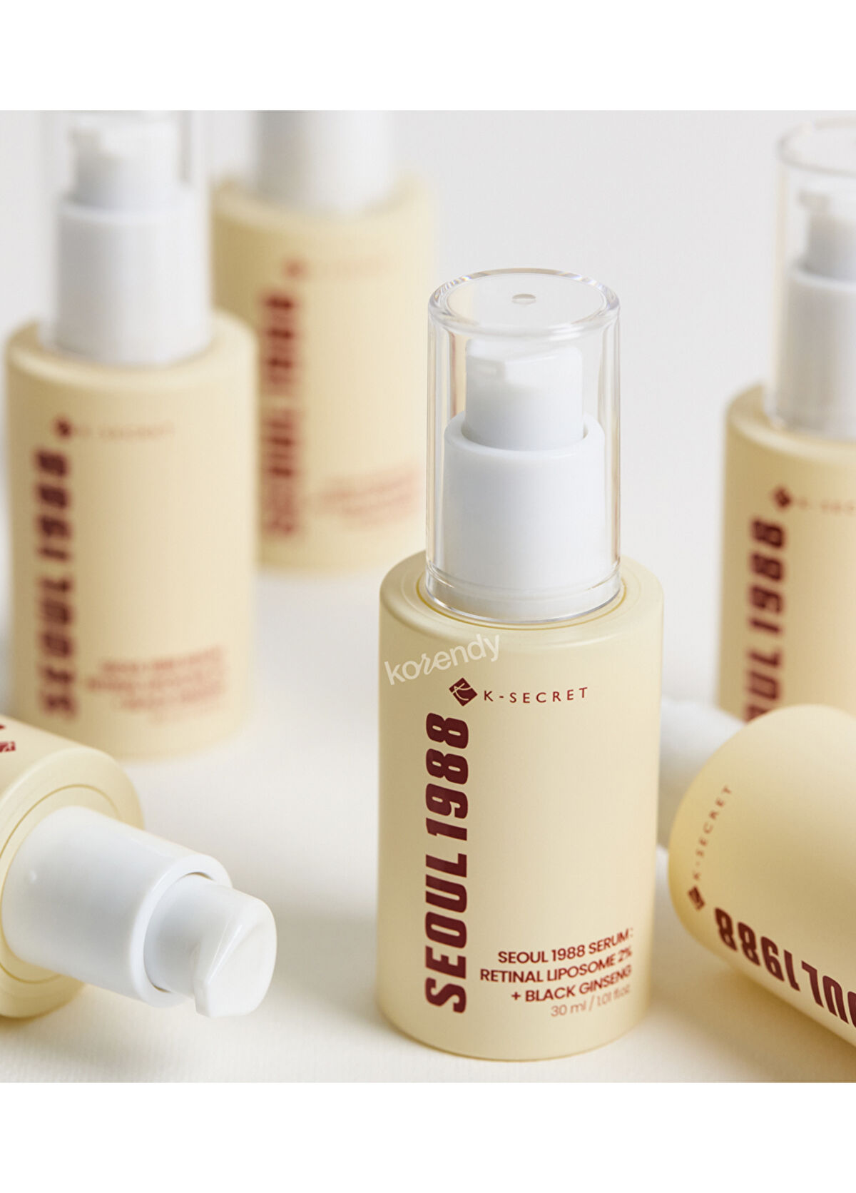 K-Secret Seoul 1988 Serum Retinal Liposome 2% + Black Ginseng İnce Çizgi ve Leke Karşıtı Pürüz Önleyici %2 Retinal Lipozom + Siyah Ginsengli Cilt Serumu 30ml - 3