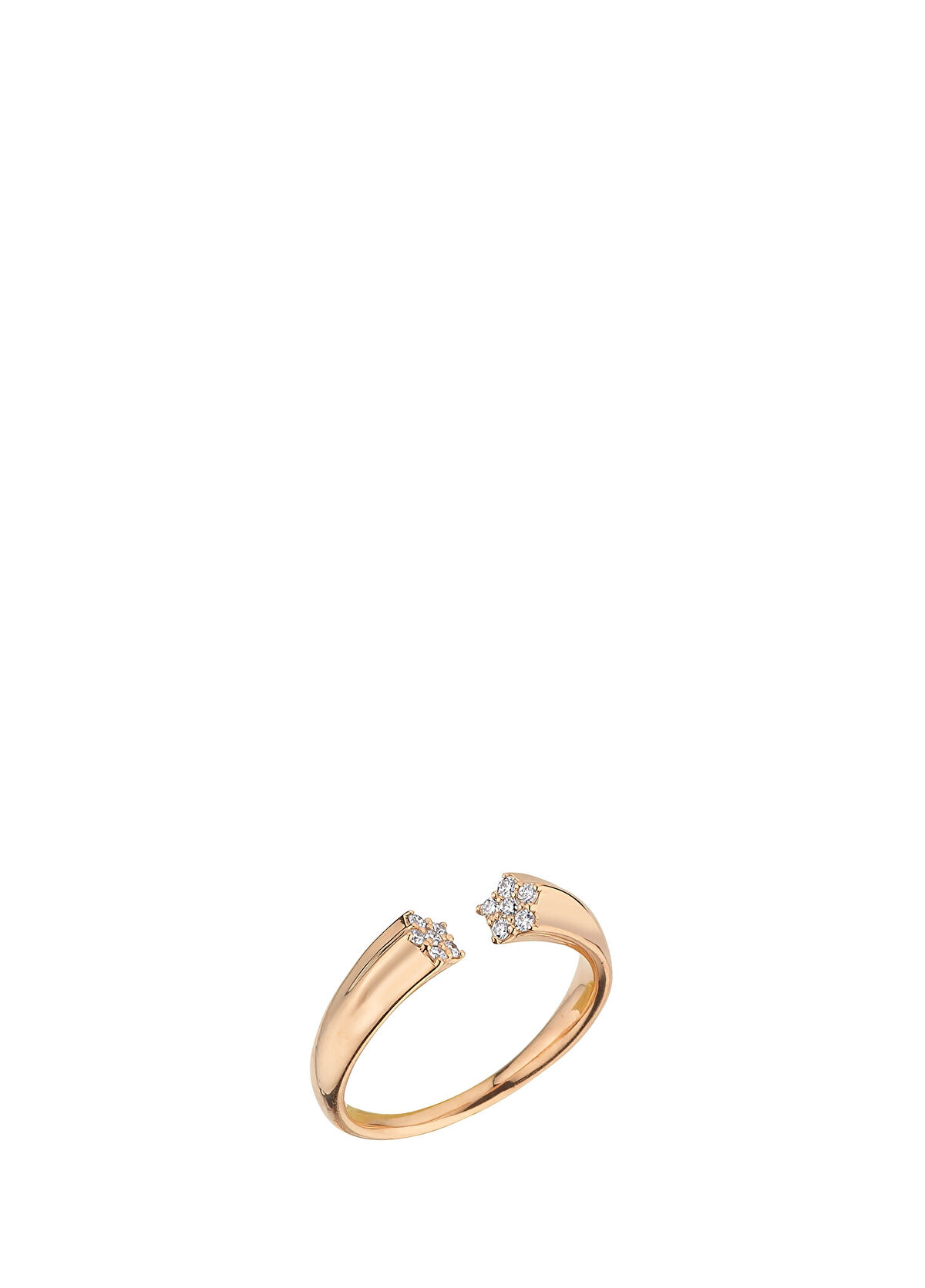 Bee Goddess Sirius Star Pırlanta Kadın Altın Yüzük - 1