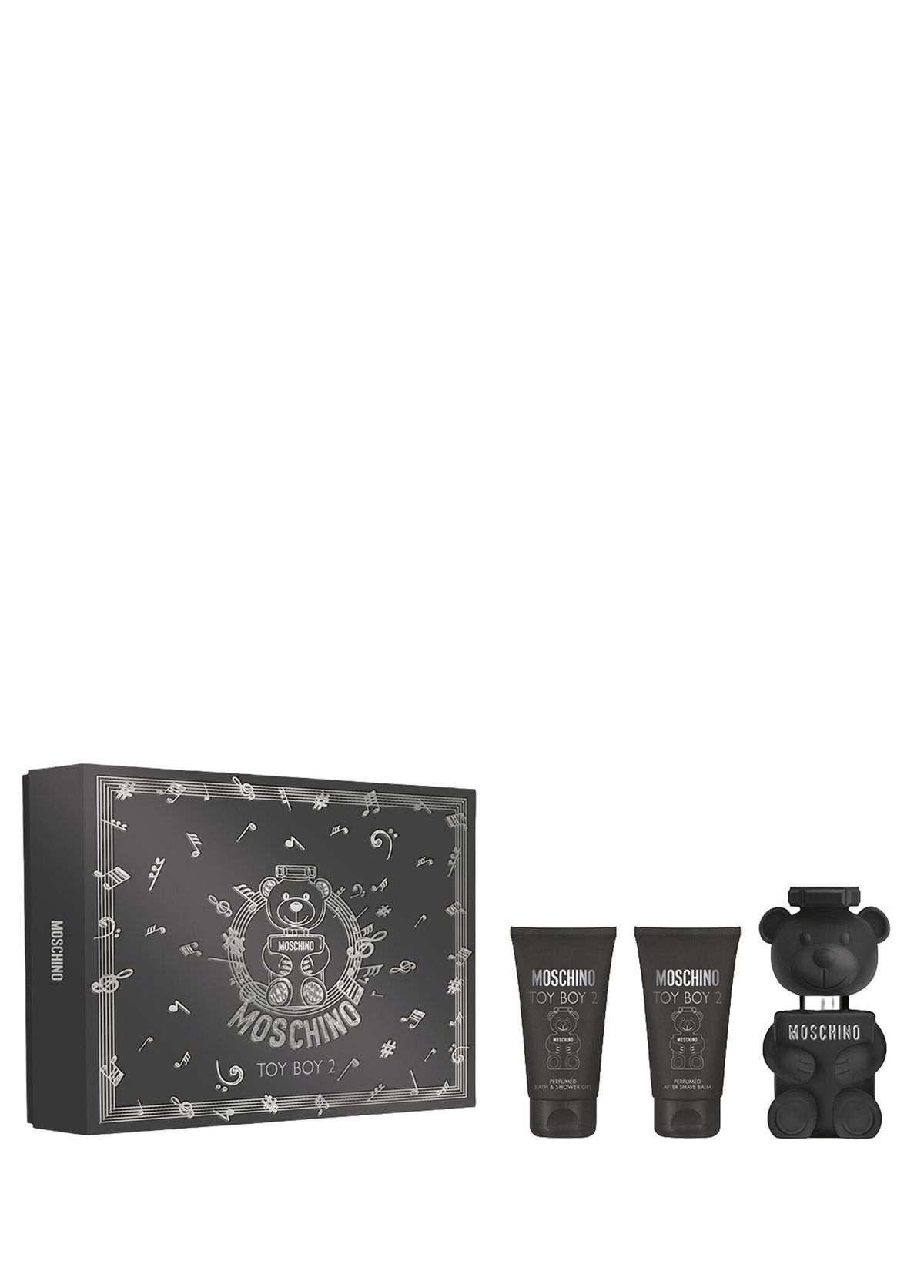 Moschino Toy Boy 2 EDP 50 ml Parfüm + Duş Jeli 50 ml + Tıraş Sonrası Balm 50 ml Erkek Parfüm Seti  - 1