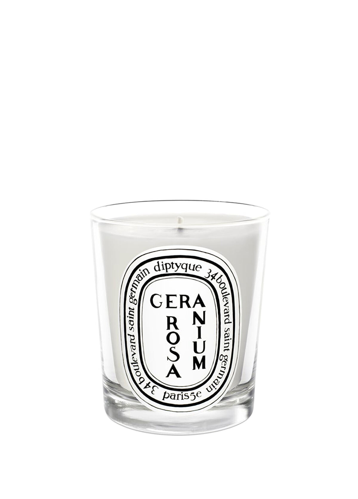 Diptyque Standard Candle greranium Rosa 190 gr - 1