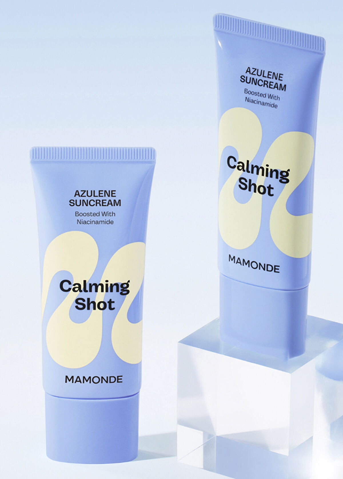 Mamonde Calming Shot Azulen Sun Cream SPF50+ Stres Önleyici ve Nemlendirici Güneş Kremi 35 ml - 3