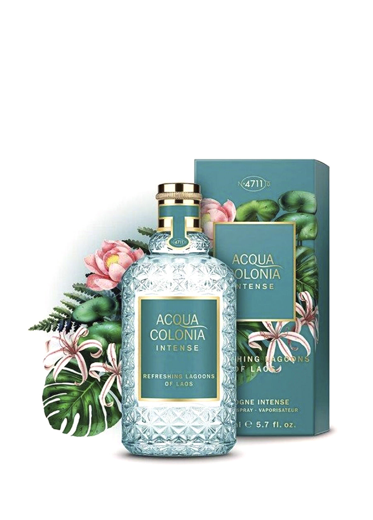 No:4711 Acqua Colonia Intense Refreshing Lagoons Of Laos EDC 50 ml Kadın Parfüm - 1