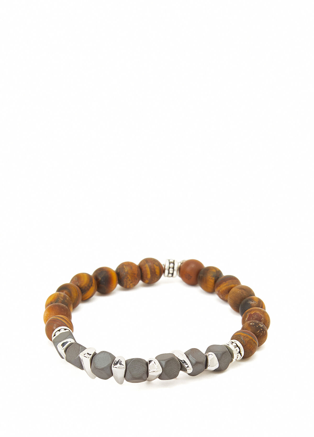 Beymen Club Brown Natural Stone Men's Bracelet - 3