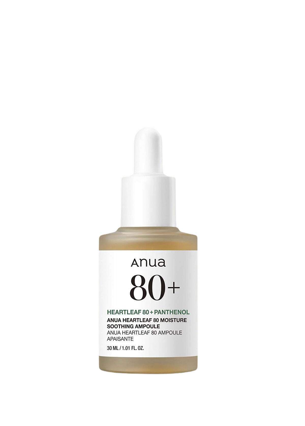 Anua Heartleaf 80 Moisture Soothing Ampoule Yatıştırıcı Nemlendirici Cilt Serum 30 ml - 1