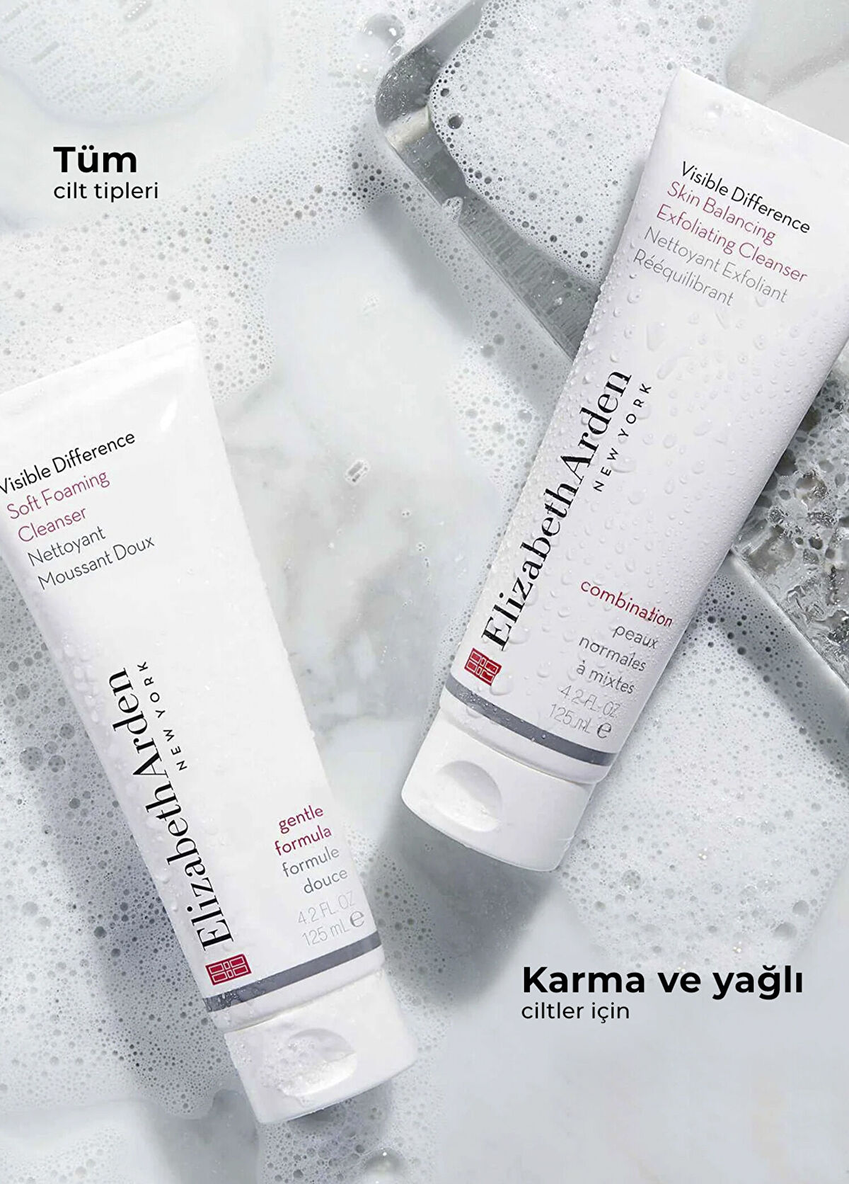 Elizabeth Arden Visible Difference Soft Foaming Cleanser Purifying Facial Cleanser 125 ml - 3