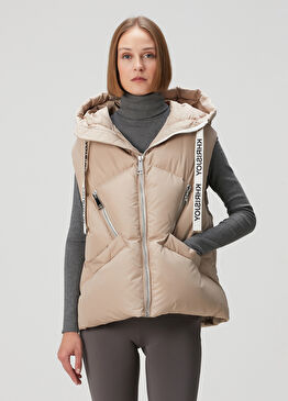 Iconic Milano Kum Kapüşonlu Yelek