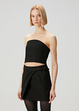 Siyah Yün Büstiyer