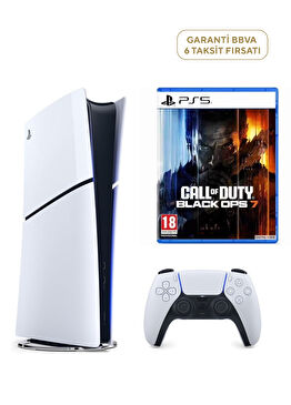 PlayStation 5 Slim Digital Edition Oyun Konsolu + PS5 Call Of Duty Black Ops 7 Code