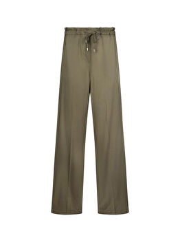 Haki Regular Fit Kadın Pantolon