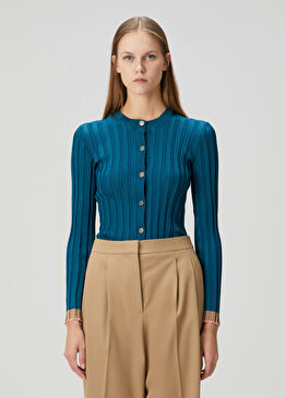 Lacivert Triko Hırka