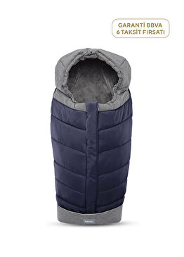 Royal Blue Kışlık Bebek Arabası Tulumu
