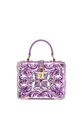 Sicily Box Mor Kadın Deri Çanta