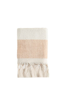 Bermundo Pudra/Ekru Yüz Havlusu 50x90 cm