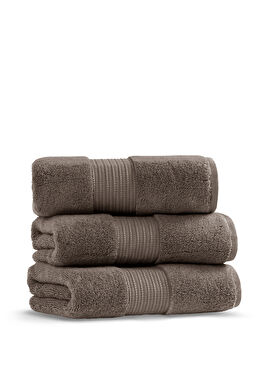 Chicago Fibrosoft® Chestnut Pamuklu Tekli Yüz Havlusu 50 x 90 cm