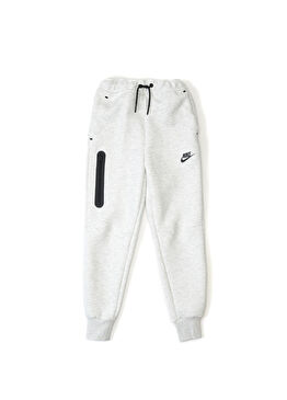 Tech Fleece Siyah Silver Kız Çocuk Jogger Pantolon