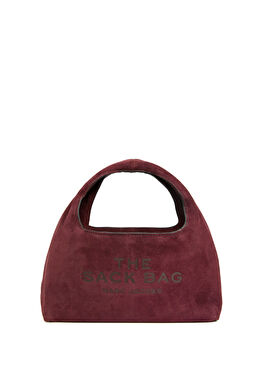 The Sack Mini Bordo Kadın Deri Çanta