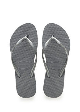 Slim Silver Unisex Çocuk Plaj Terliği