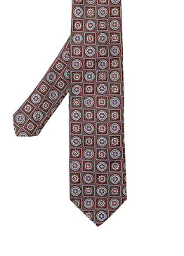 Kahverengi İpek Kravat