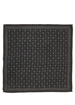 Lacivert Yün Poşet Mendil