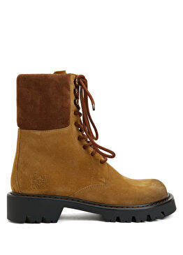 Kahverengi Kadın Süet Bot